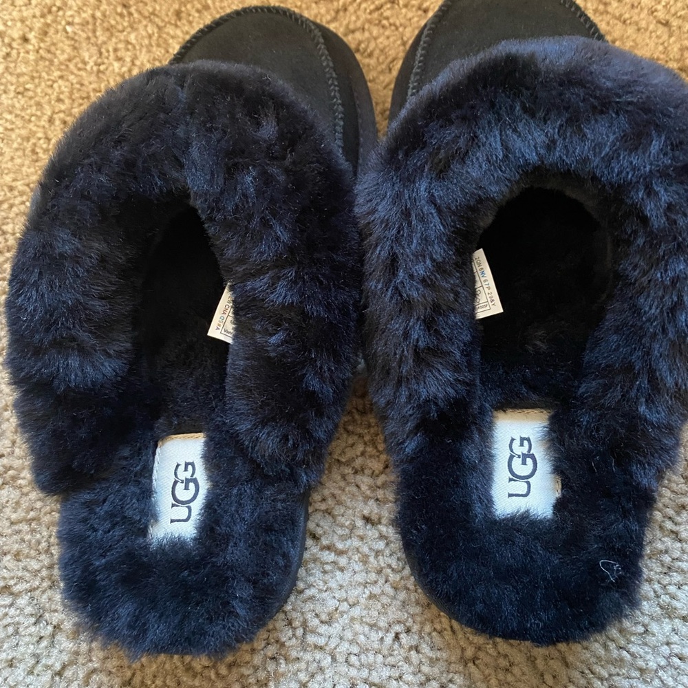 Ugg black slippers